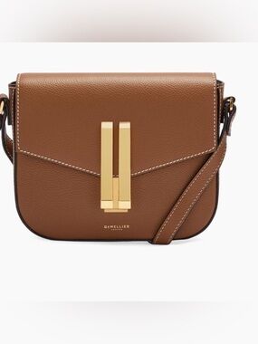 NWT DeMellier Small Vancouver Leather Crossbody Bag